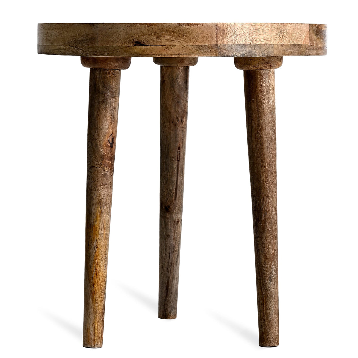 Mango Wood Enamelled Coffee Table (Size 45 x 45 cm) Flat Packed - Navy V32759448 3