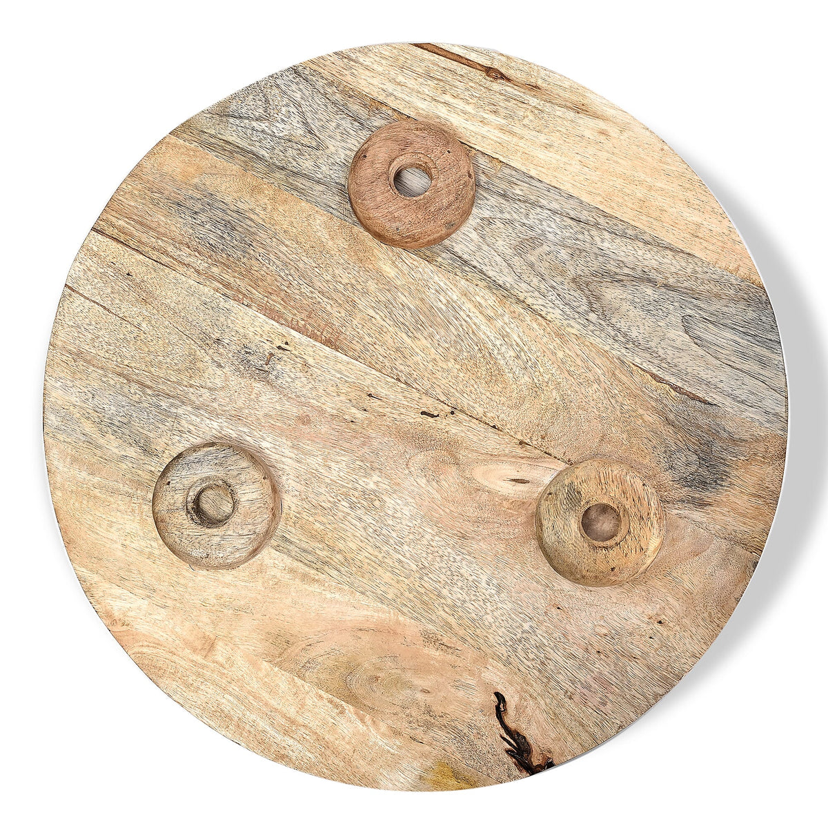 Mango Wood Enamelled Coffee Table (Size 45 x 45 cm) Flat Packed - Navy V32759448 7