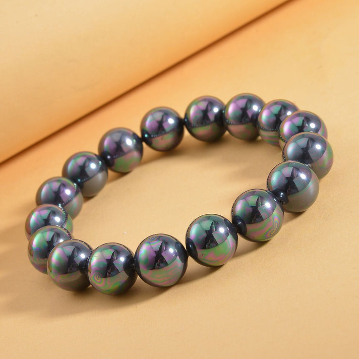 Tahitian Shell Pearl Stretchable Bracelet (Size 7-7.5) 7636953 1