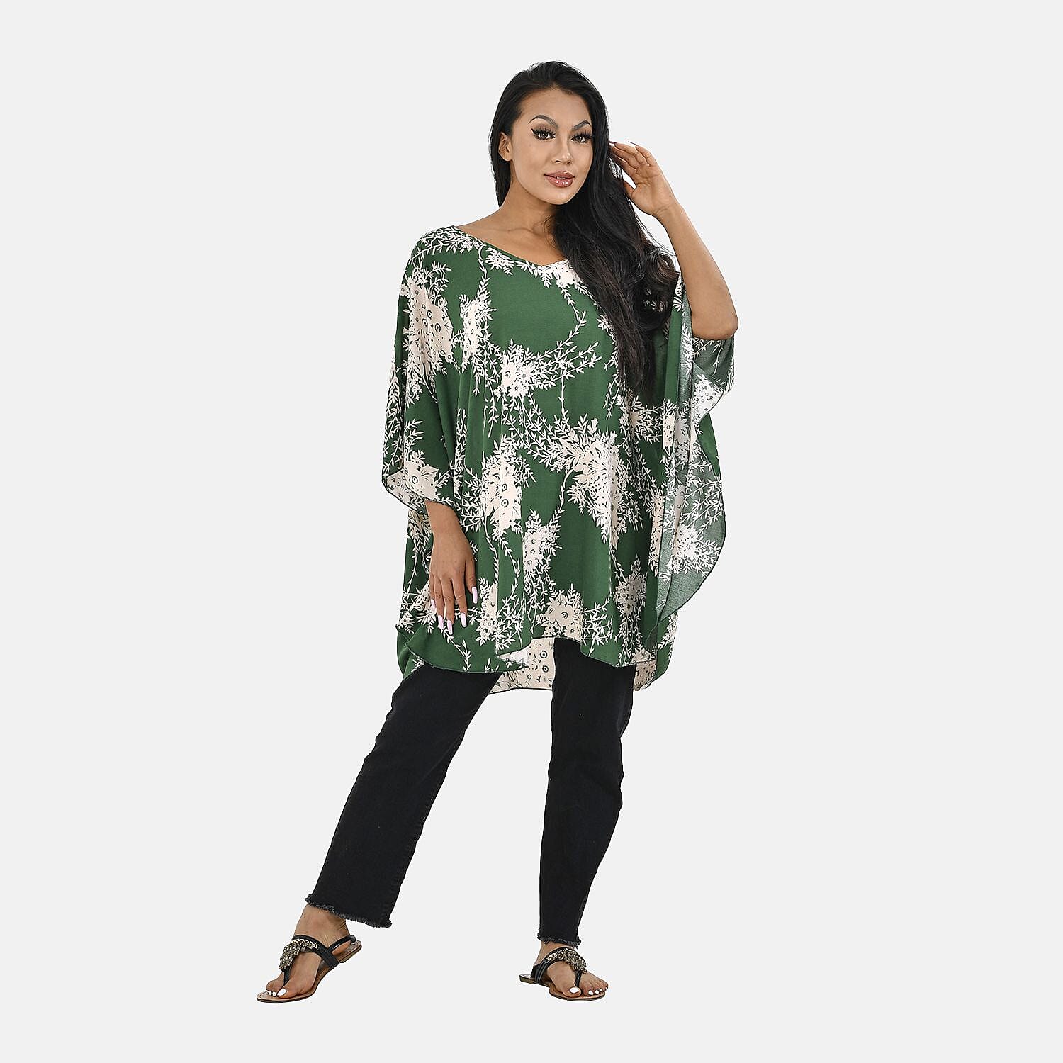 Tamsy Printed Top 7510657 0