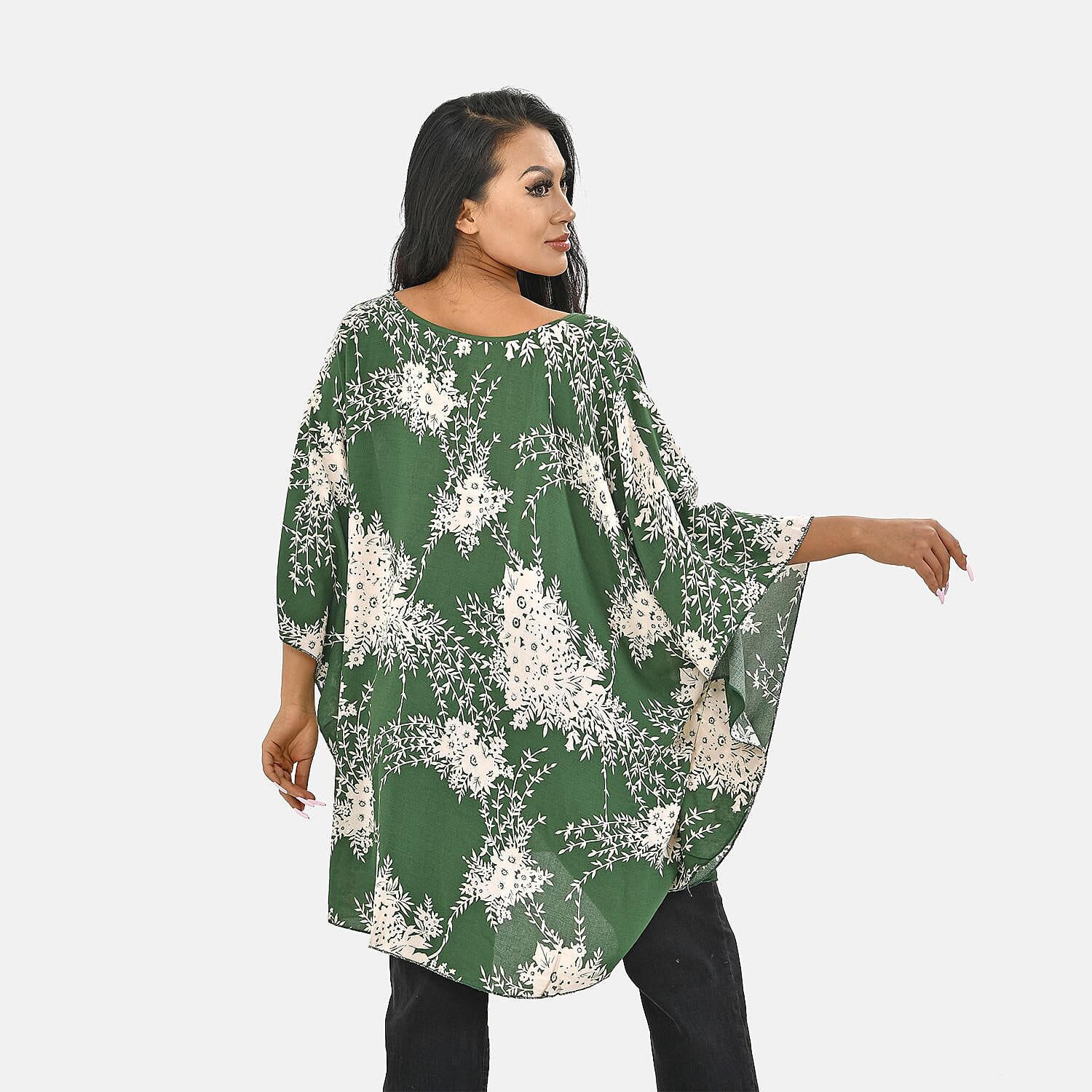 Tamsy Printed Top 7510657 1