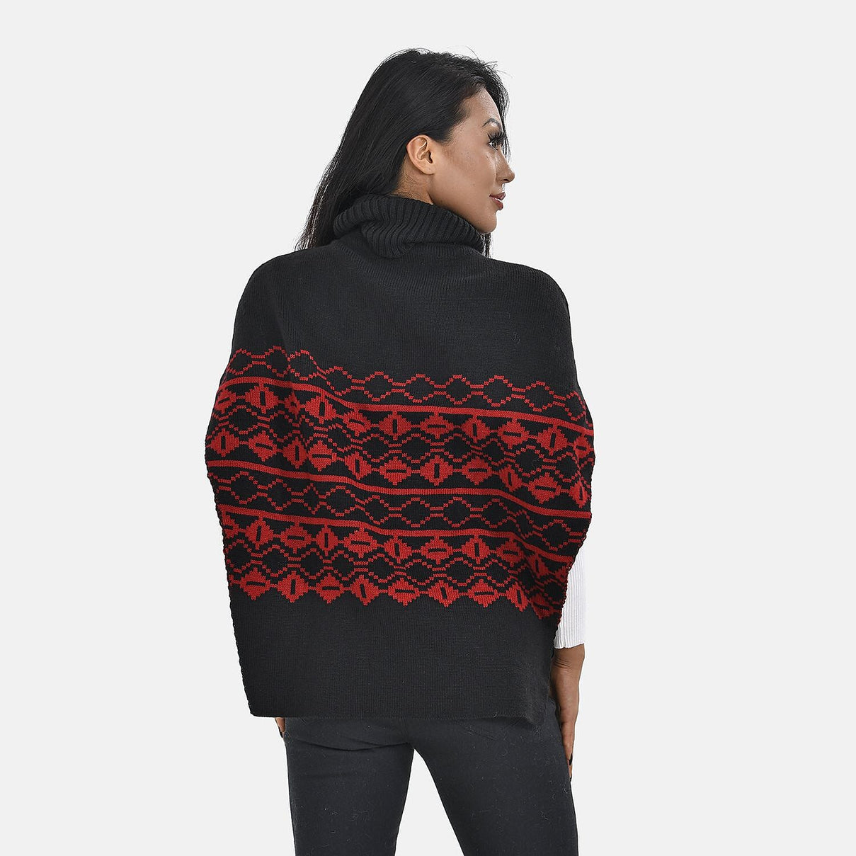 TAMSY Roll Neck Sleeveless Jumper 7539454 1