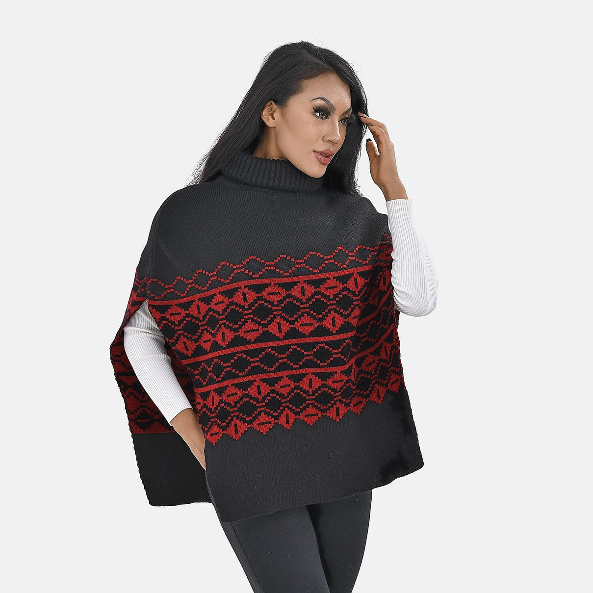 TAMSY Roll Neck Sleeveless Jumper 7539454 3