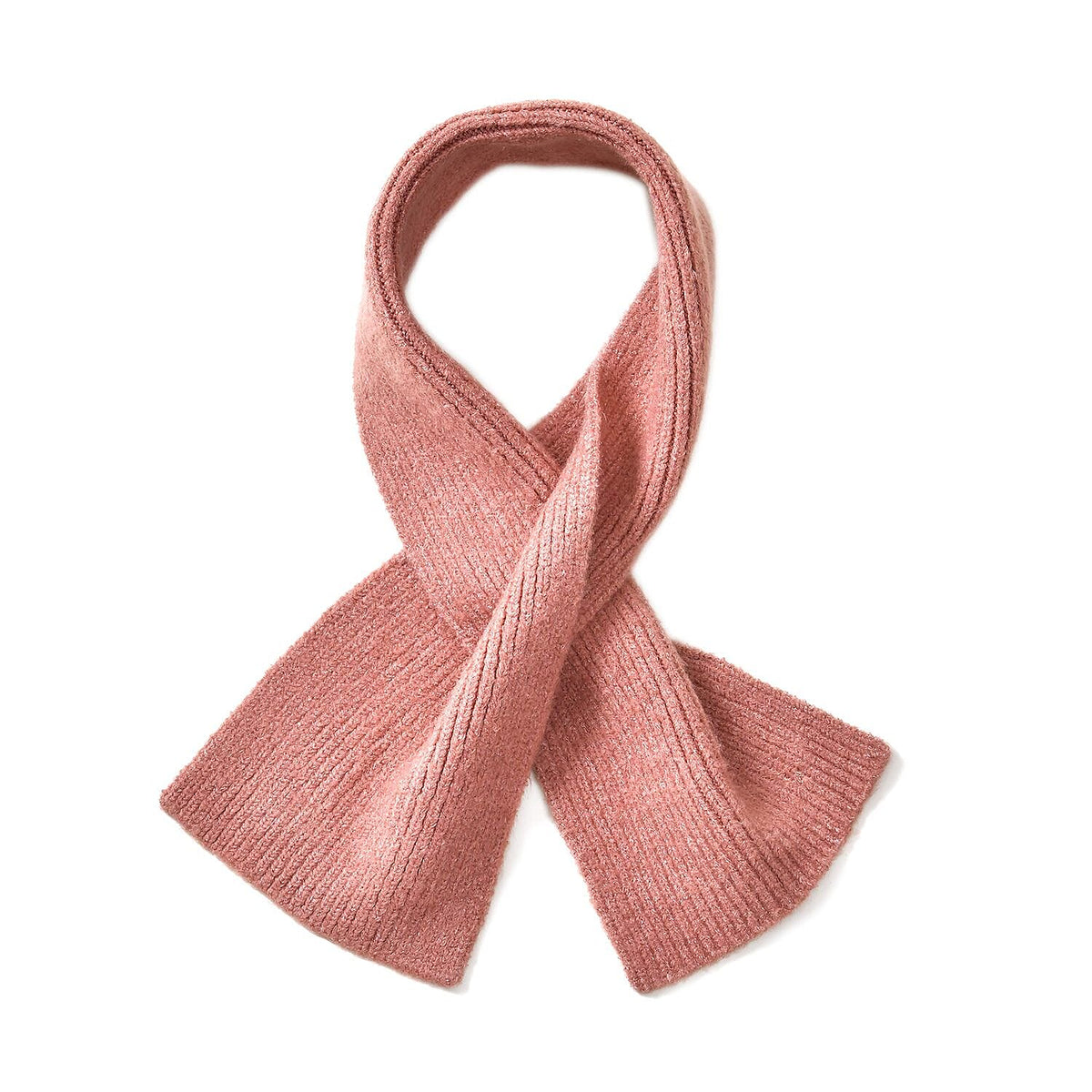 Winter Closeout Knitted Scarf- Peach 7583380 0
