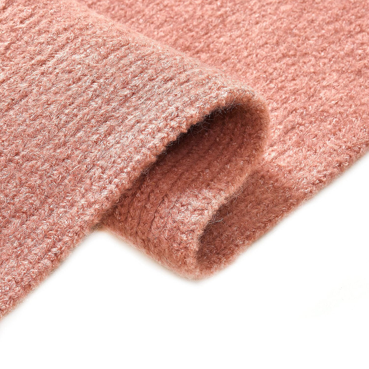 Winter Closeout Knitted Scarf- Peach 7583380 6