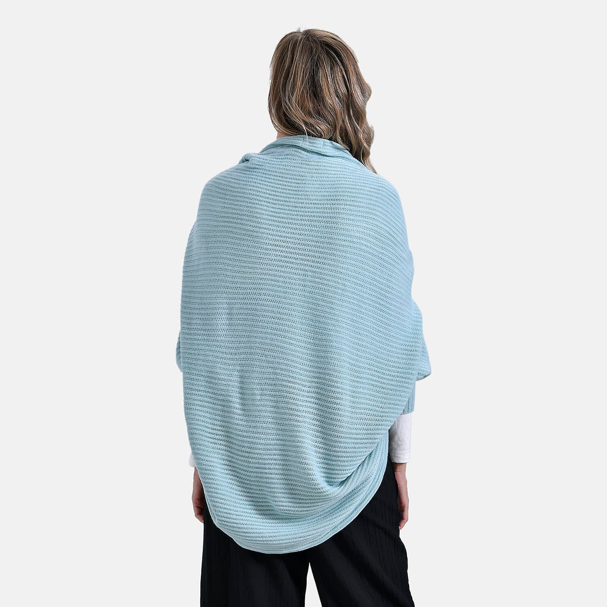 Tamsy Casual Knit Batwing Sleeve Open Cardigan (One Size) - Moss 7978883 2