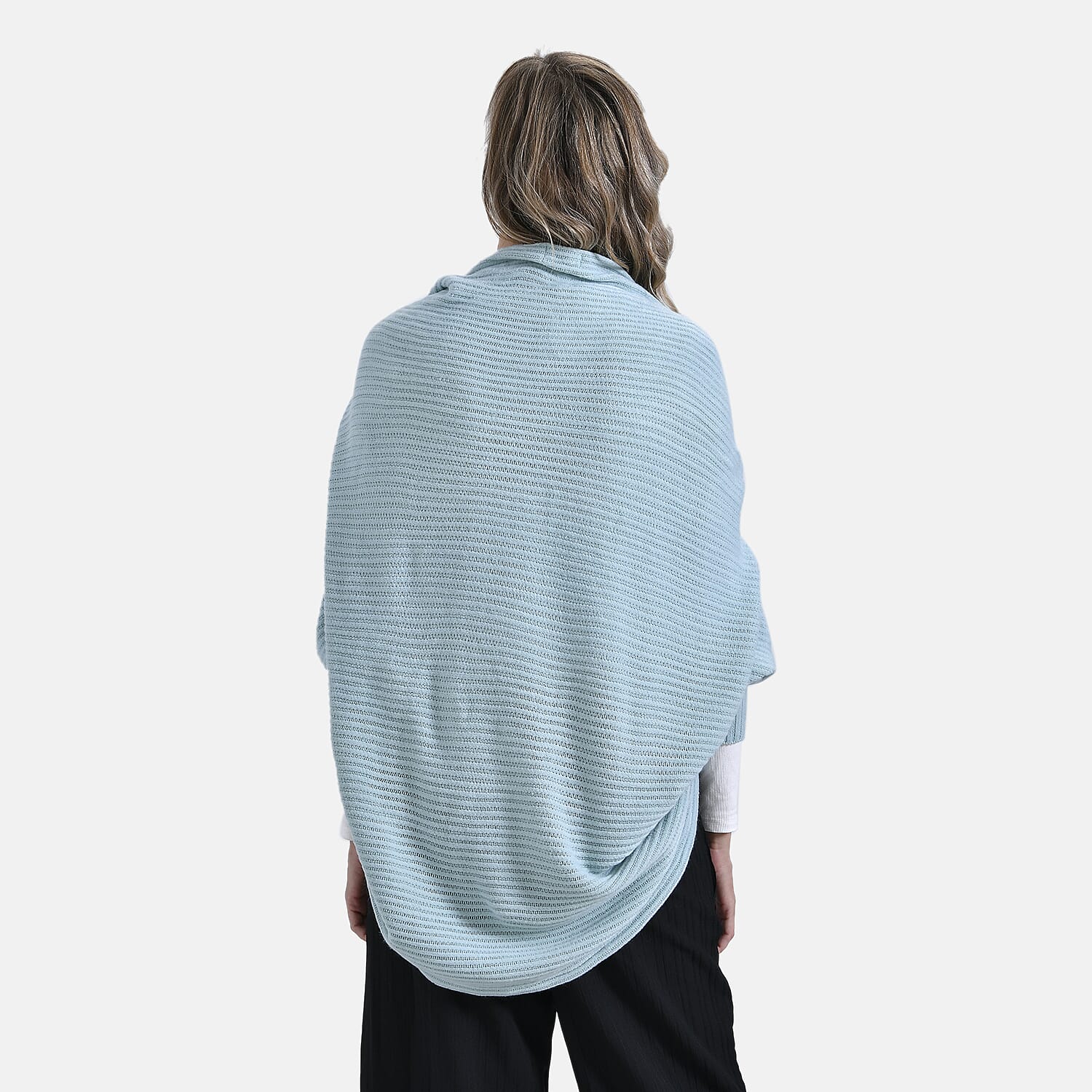 Tamsy Casual Knit Batwing Sleeve Open Cardigan (One Size) - Moss 7978883 2