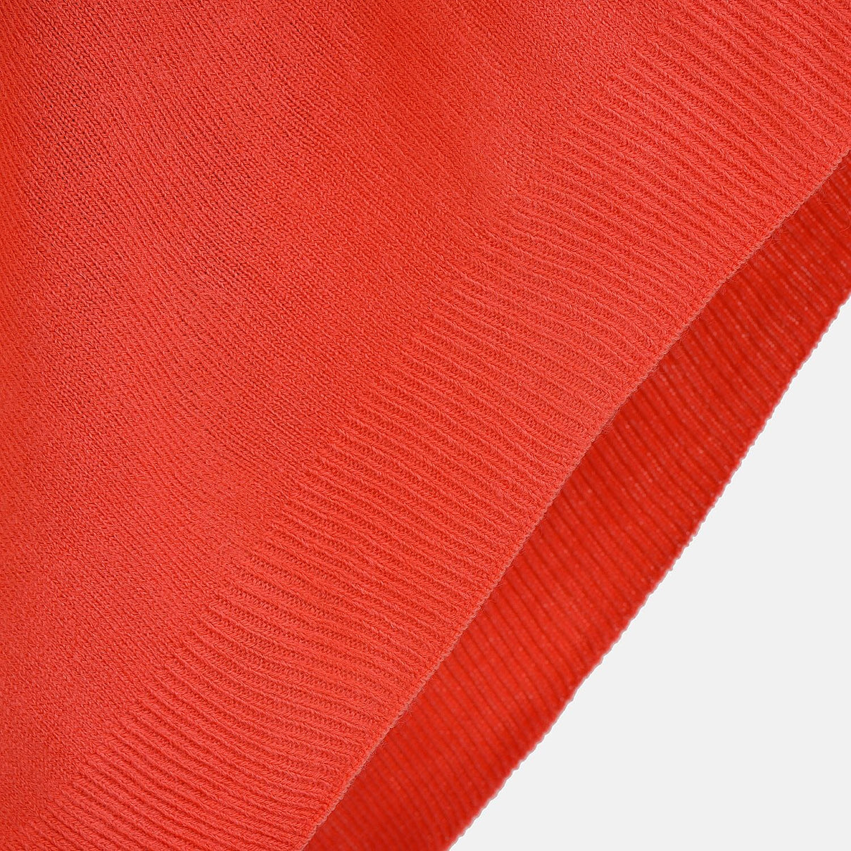 Tamsy Acrylic Patterned Poncho - Orange 7557727 6