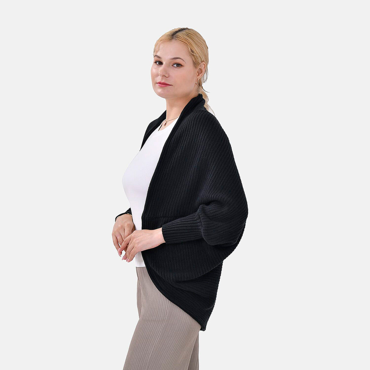 TAMSY Batwing Sleeve Cardigan 7800785 3