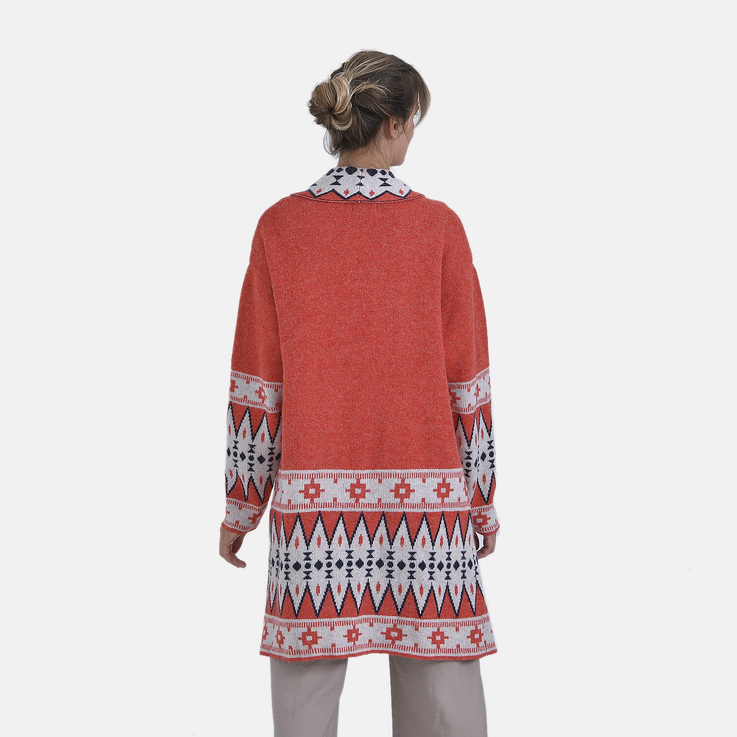La Marey Graphic Prints Cardigan 7854812 7