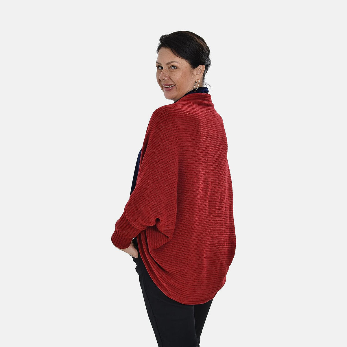TAMSY Batwing Sleeve Cradigan 7532383 1