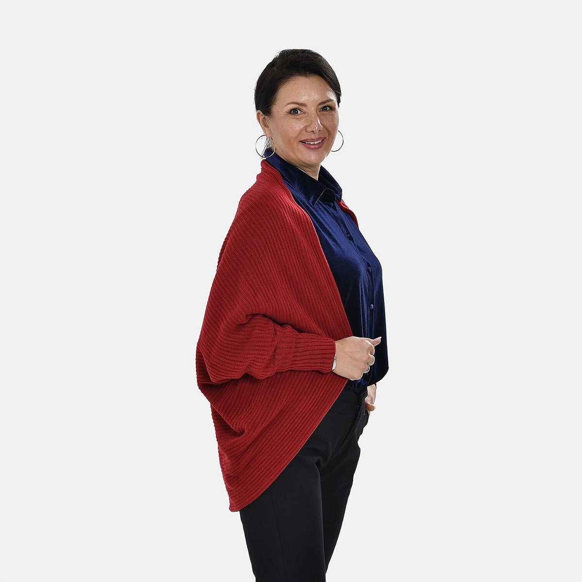TAMSY Batwing Sleeve Cradigan 7532383 2
