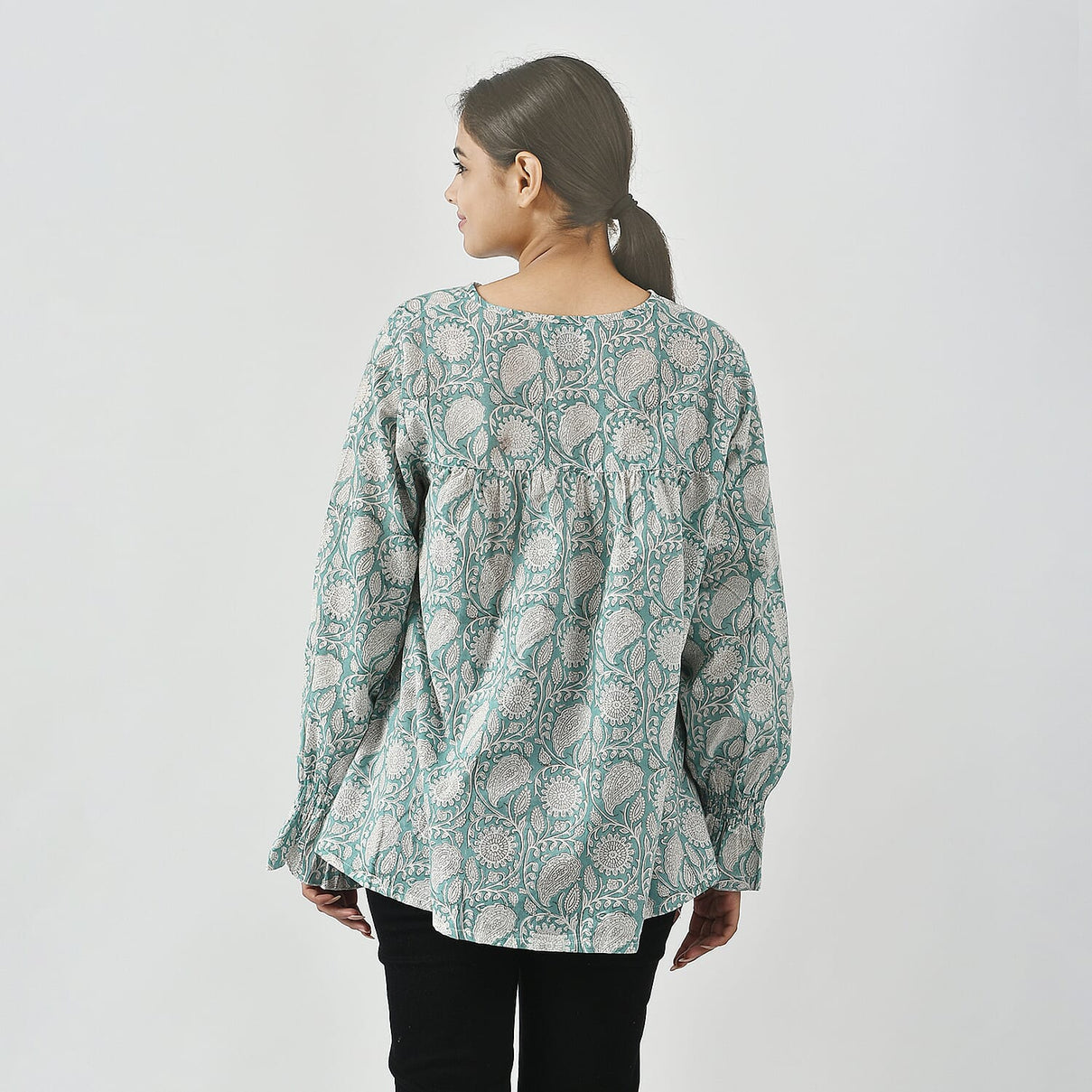 La Marey Pure Cotton Printed Blouse 7748303 2
