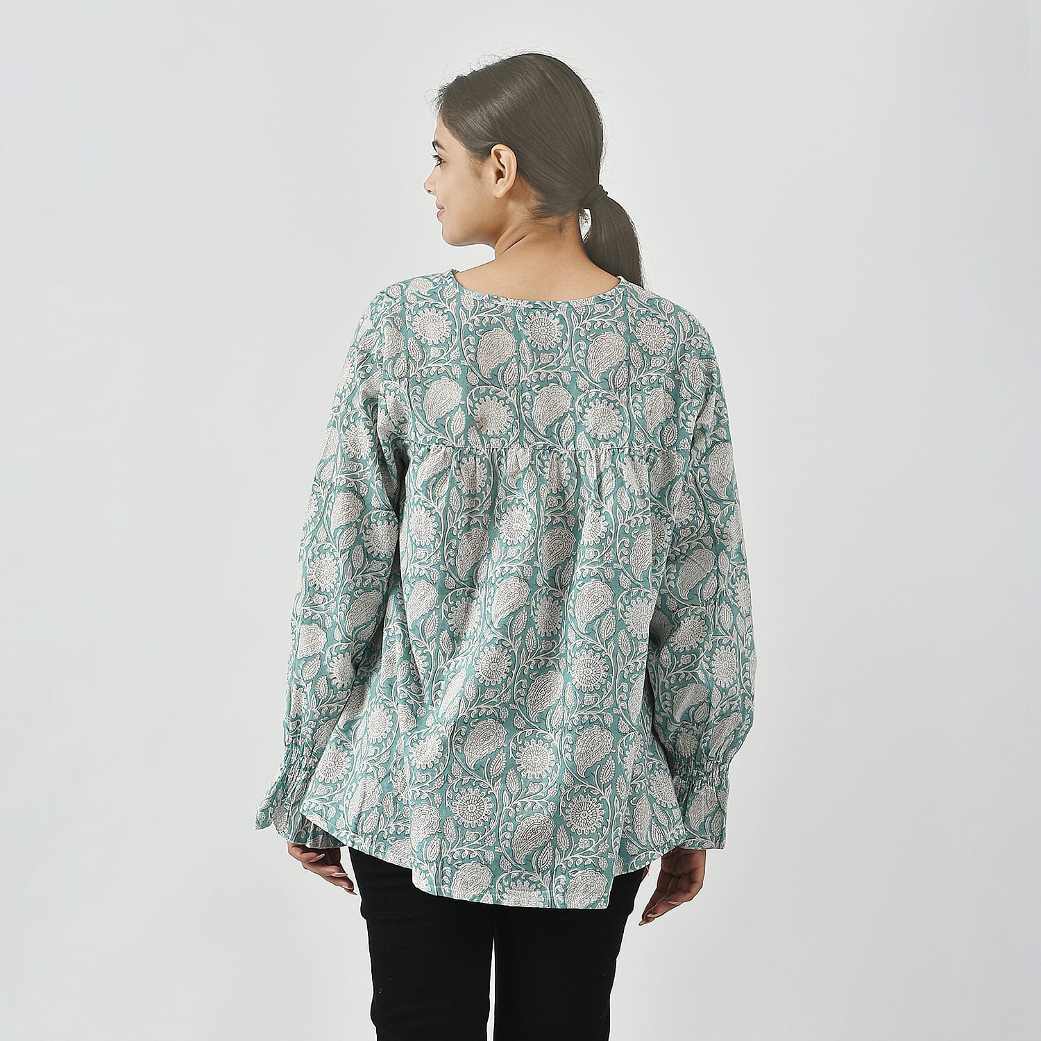 La Marey Pure Cotton Printed Blouse 7748303 2