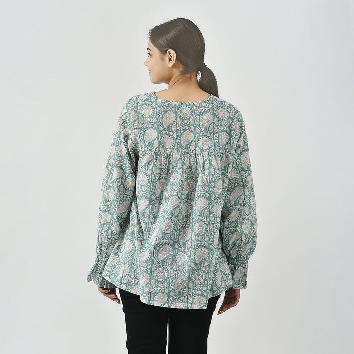 La Marey Pure Cotton Printed Blouse 7748303 2