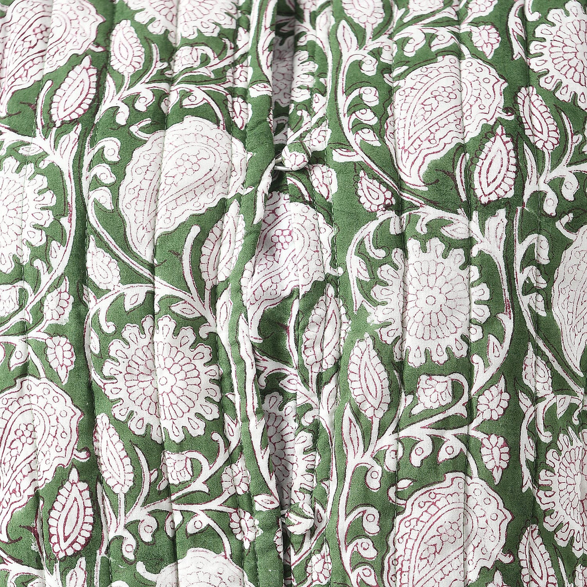 LA-MAREY Pure Cotton Block Print Quilted Jacket 7748002 6