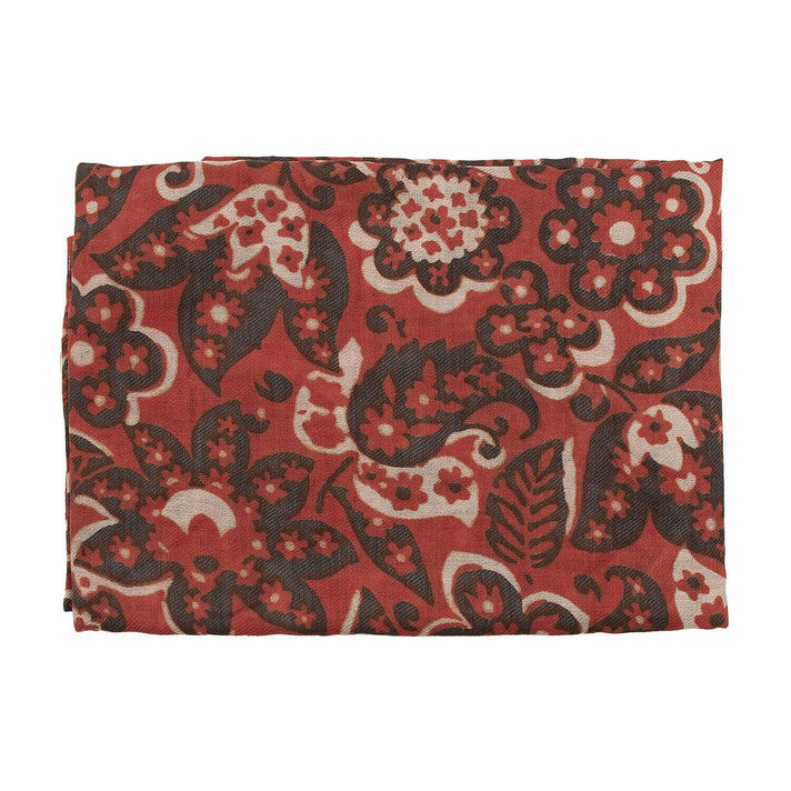 TAMSY Cotton Printed Scarf  - Red 7303677 2