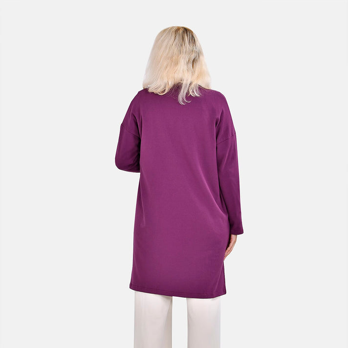 Tamsy Cotton Blend Solid Cardigan 7724283 2