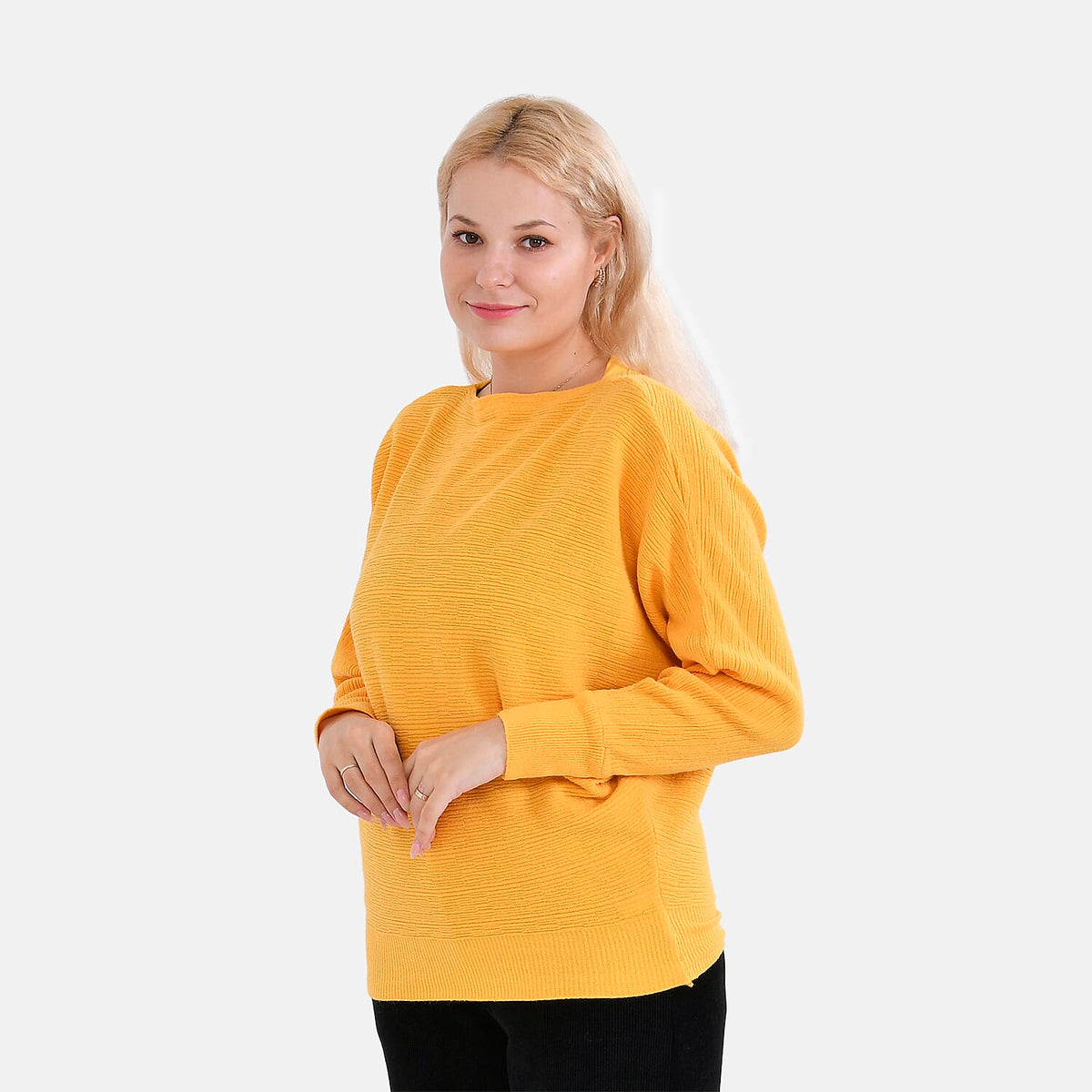 TAMSY Cotton Blend Batsleeve Jumper 7811769 0