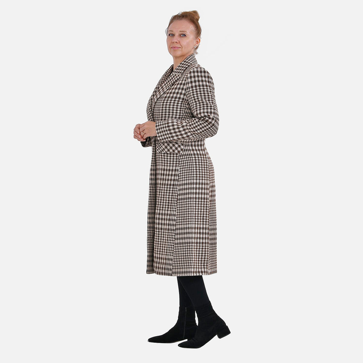 Ladies Longline Coat 7574697 3