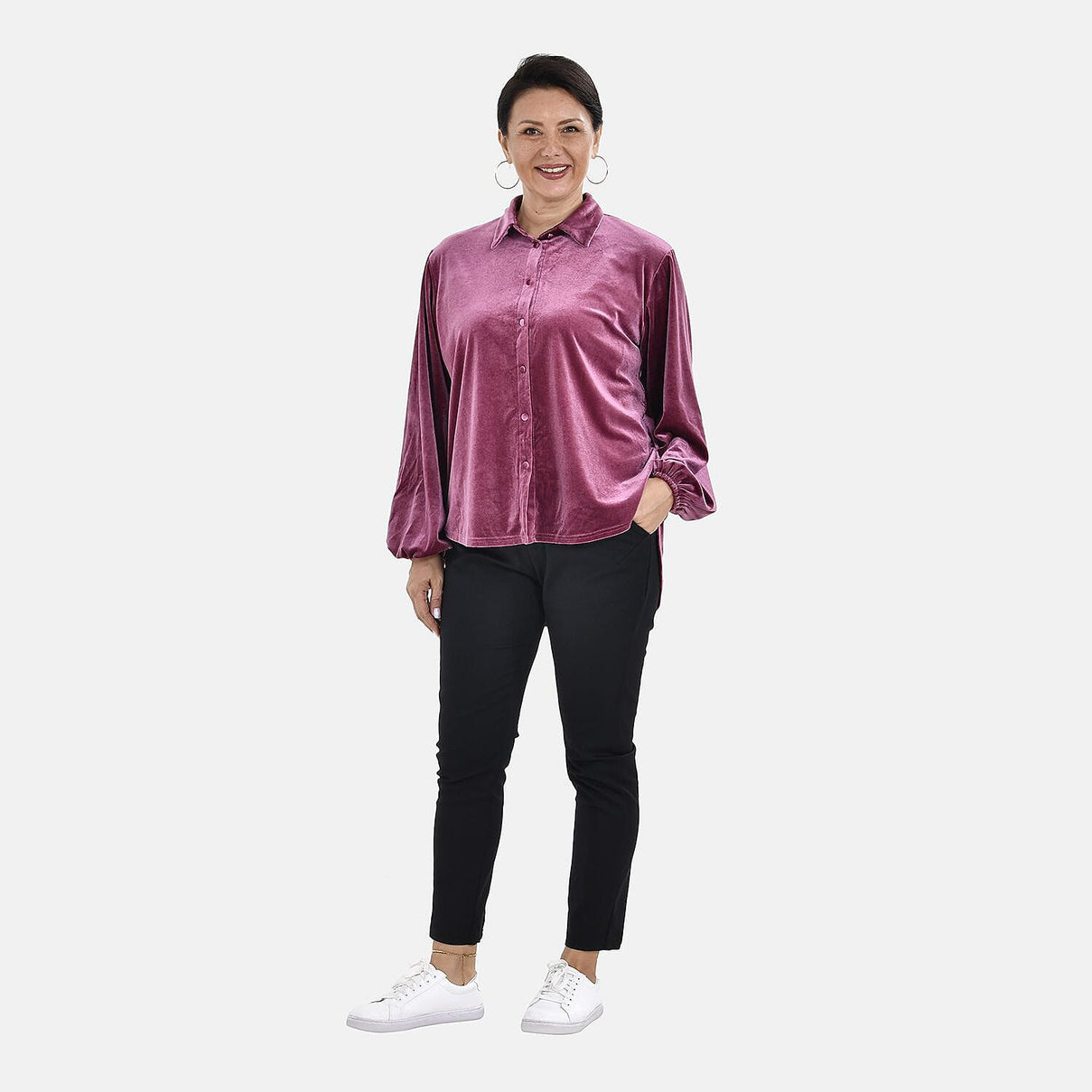 Tamsy Velvet Shirt 7567195 0