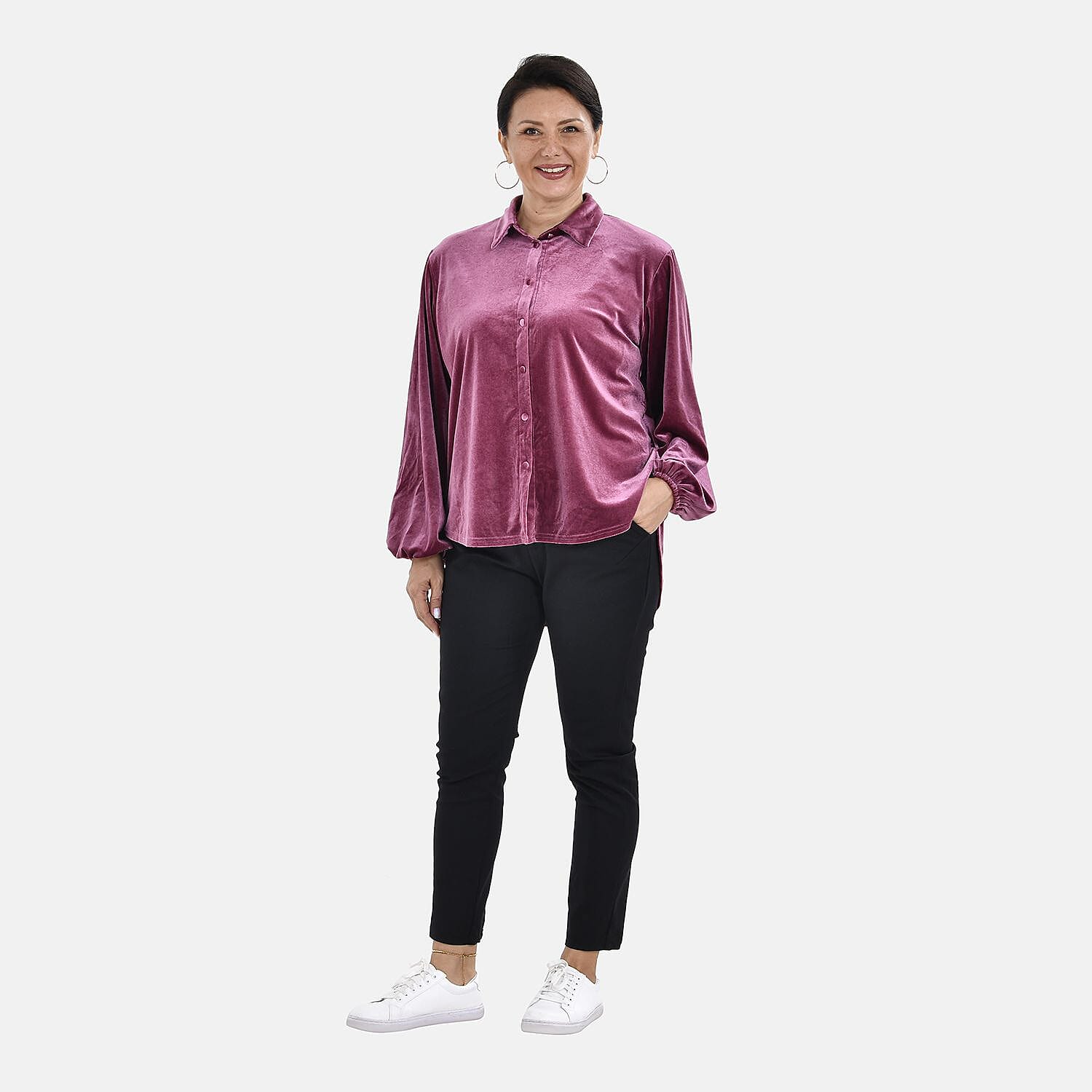 Tamsy Velvet Shirt 7567195 0