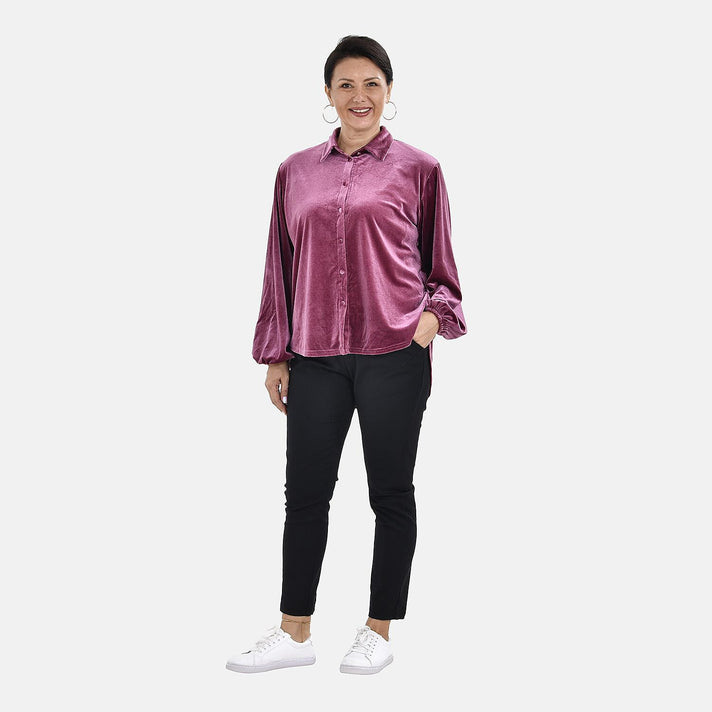 Tamsy Velvet Shirt 7567195 1