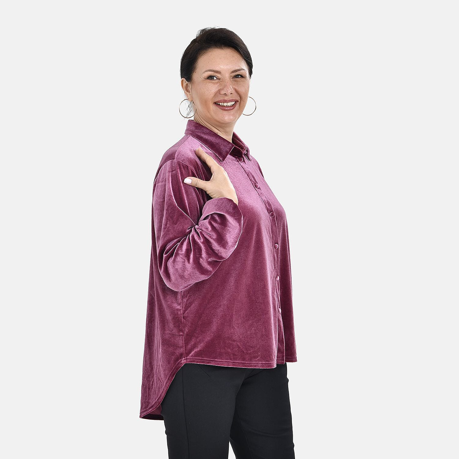 Tamsy Velvet Shirt 7567195 3