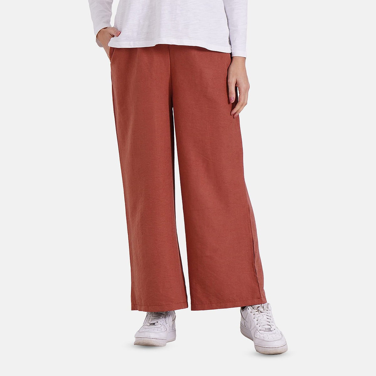Tamsy Wide Leg Lounge Trousers with Pockets V32530737 0