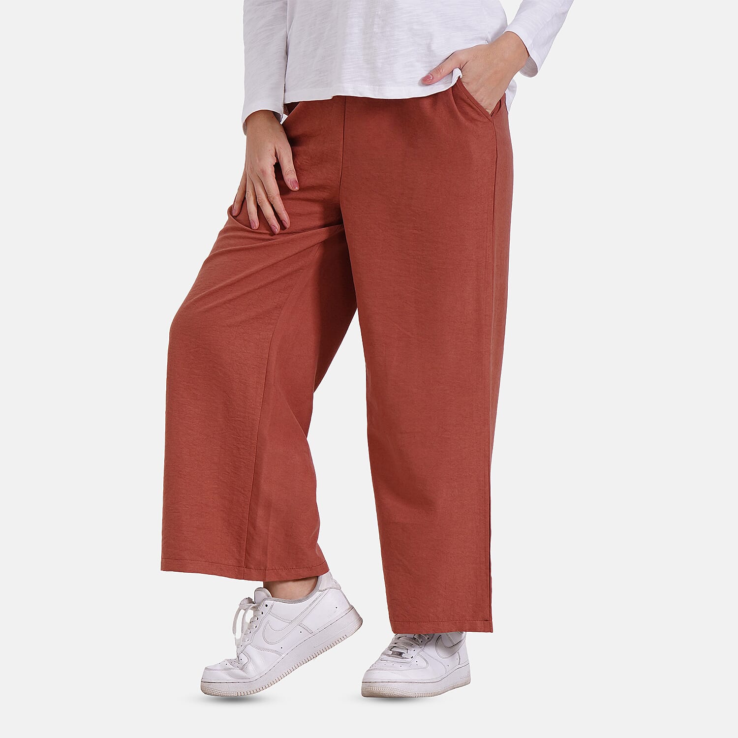 Tamsy Wide Leg Lounge Trousers with Pockets V32530737 3