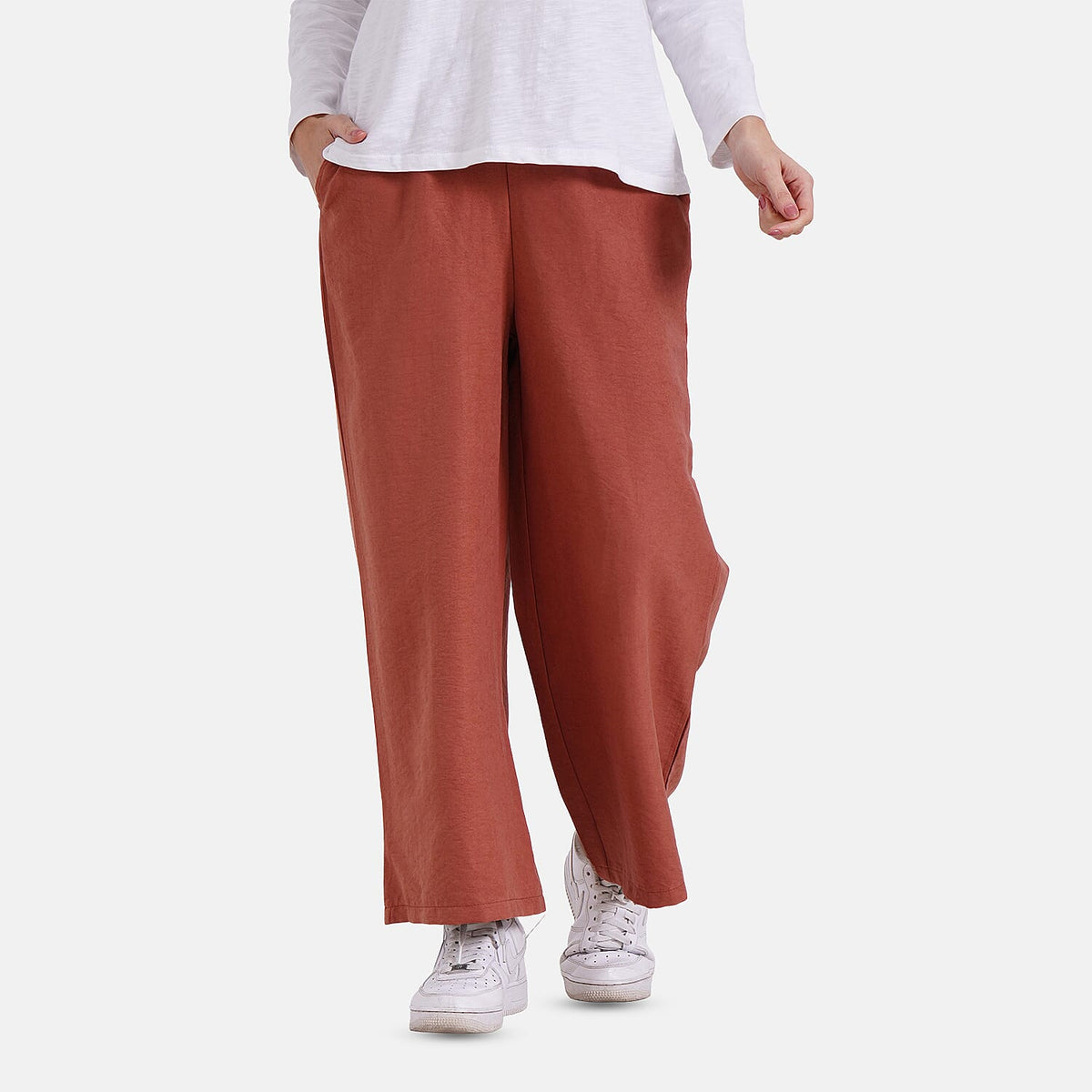 Tamsy Wide Leg Lounge Trousers with Pockets V32530737 4