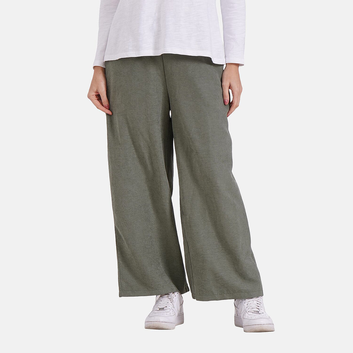 Tamsy Wide Leg Lounge Trousers with Pockets V32614716 0