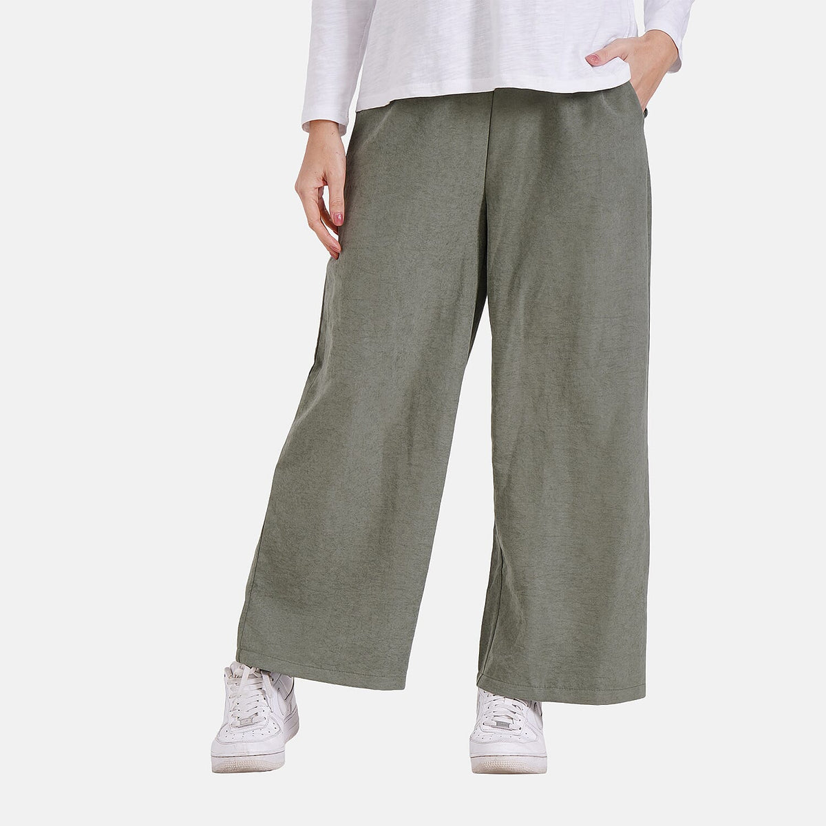 Tamsy Wide Leg Lounge Trousers with Pockets V32614716 4