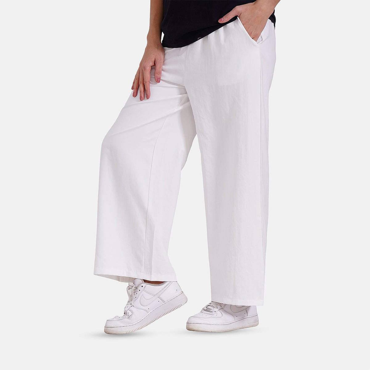Tamsy Wide Leg Lounge Trousers with Pockets V32702773 2