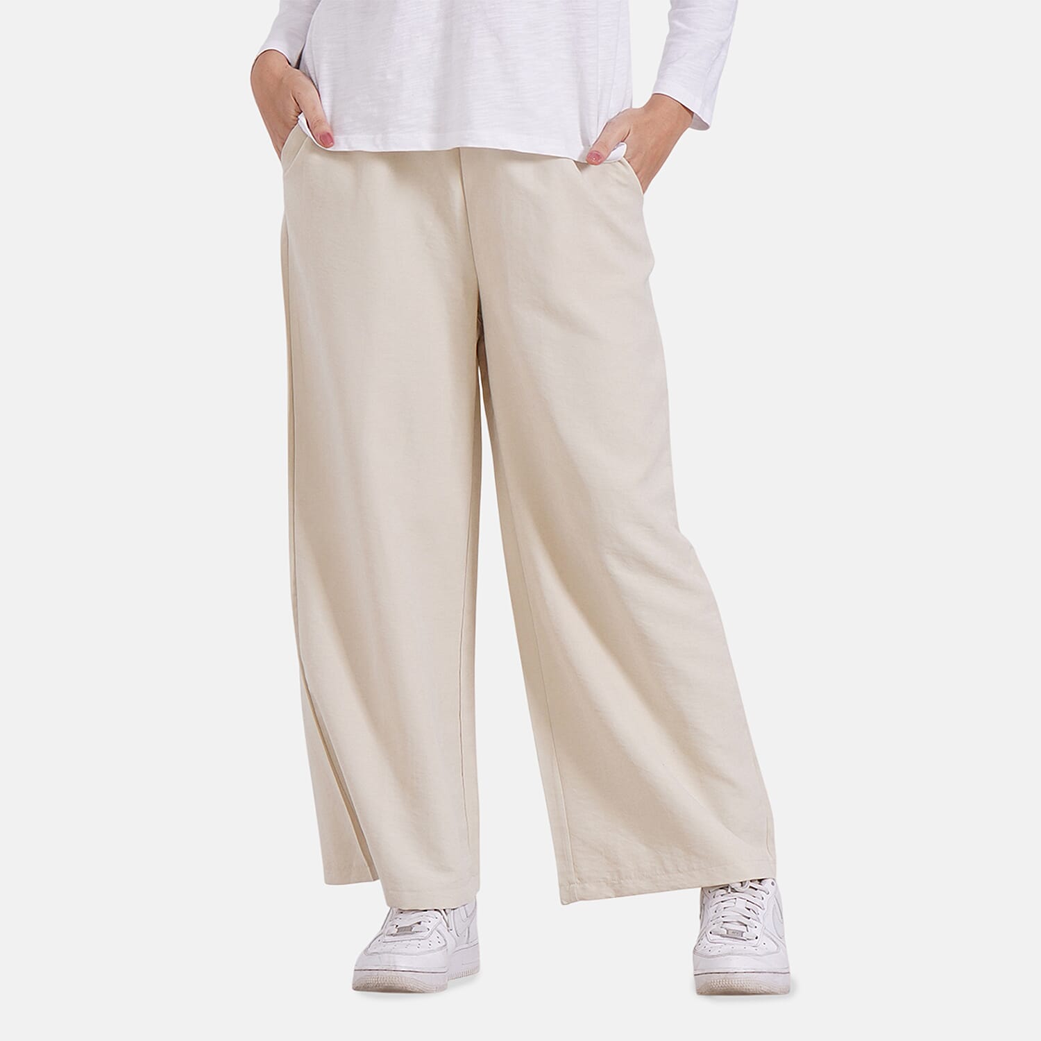 Tamsy Wide Leg Lounge Trousers with Pockets 8029125 0