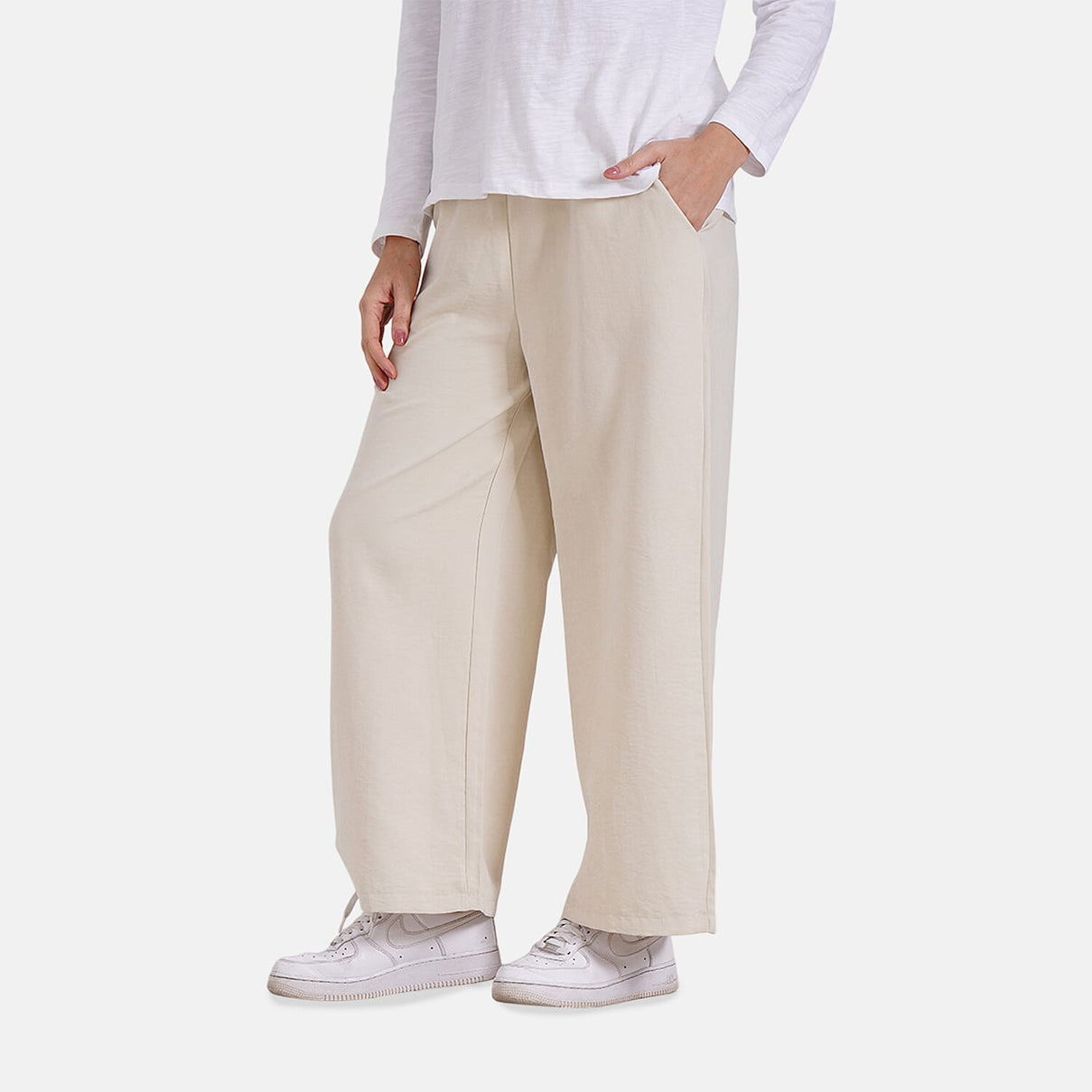 Tamsy Wide Leg Lounge Trousers with Pockets 8029125 3