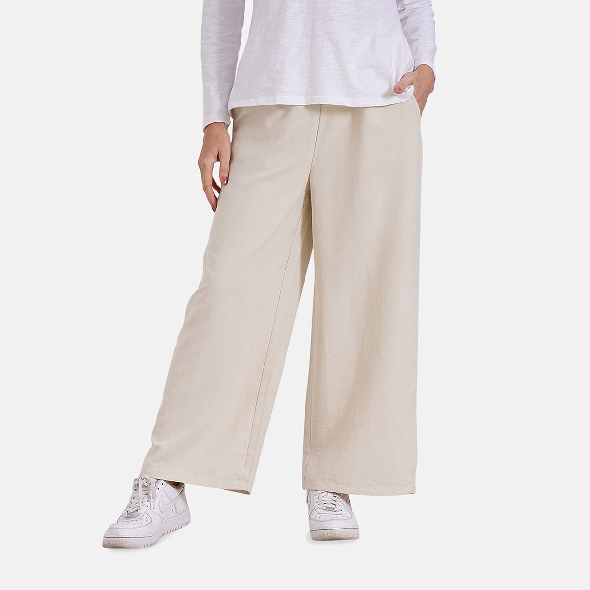 Tamsy Wide Leg Lounge Trousers with Pockets 8029125 4