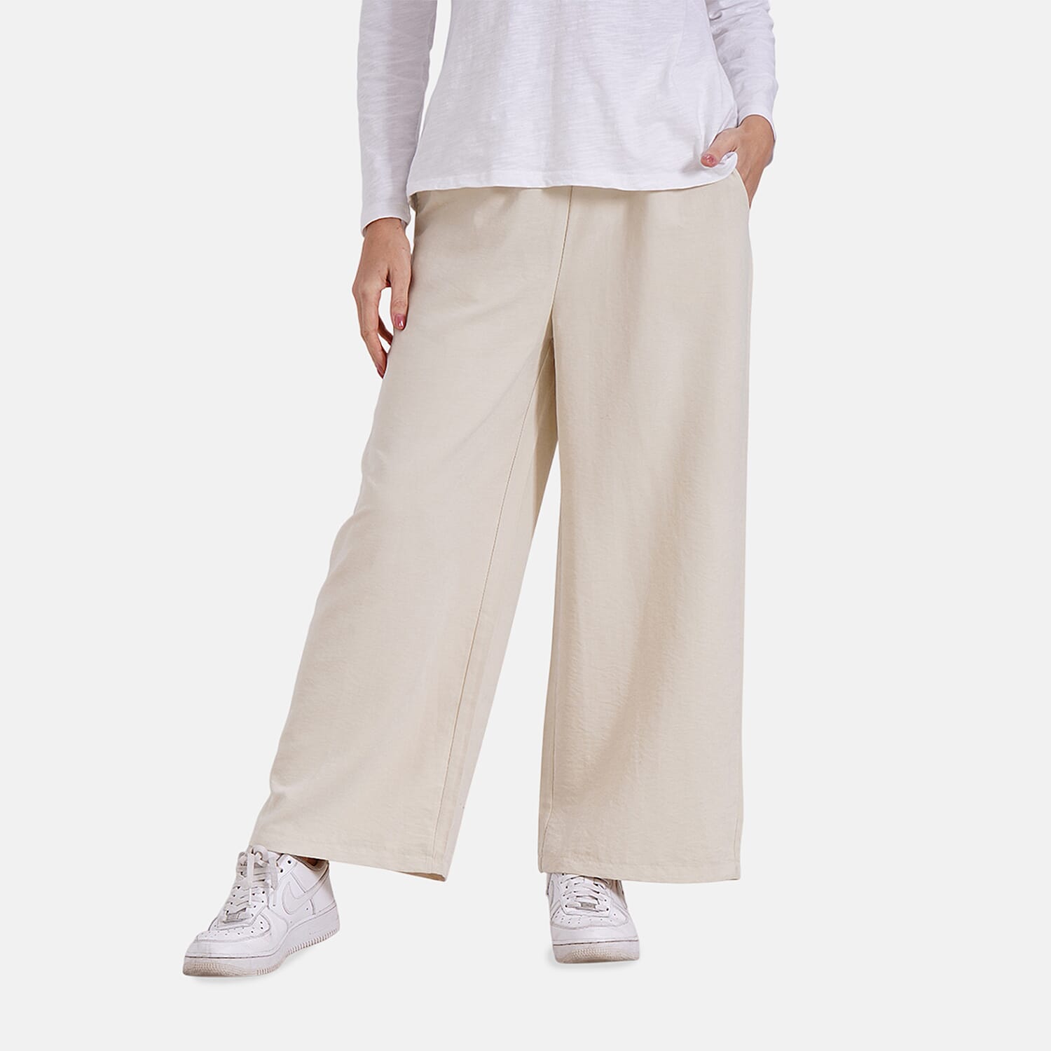 Tamsy Wide Leg Lounge Trousers with Pockets 8029125 4