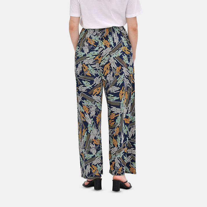 TAMSY Abstract Pattern Trousers 7725138 2