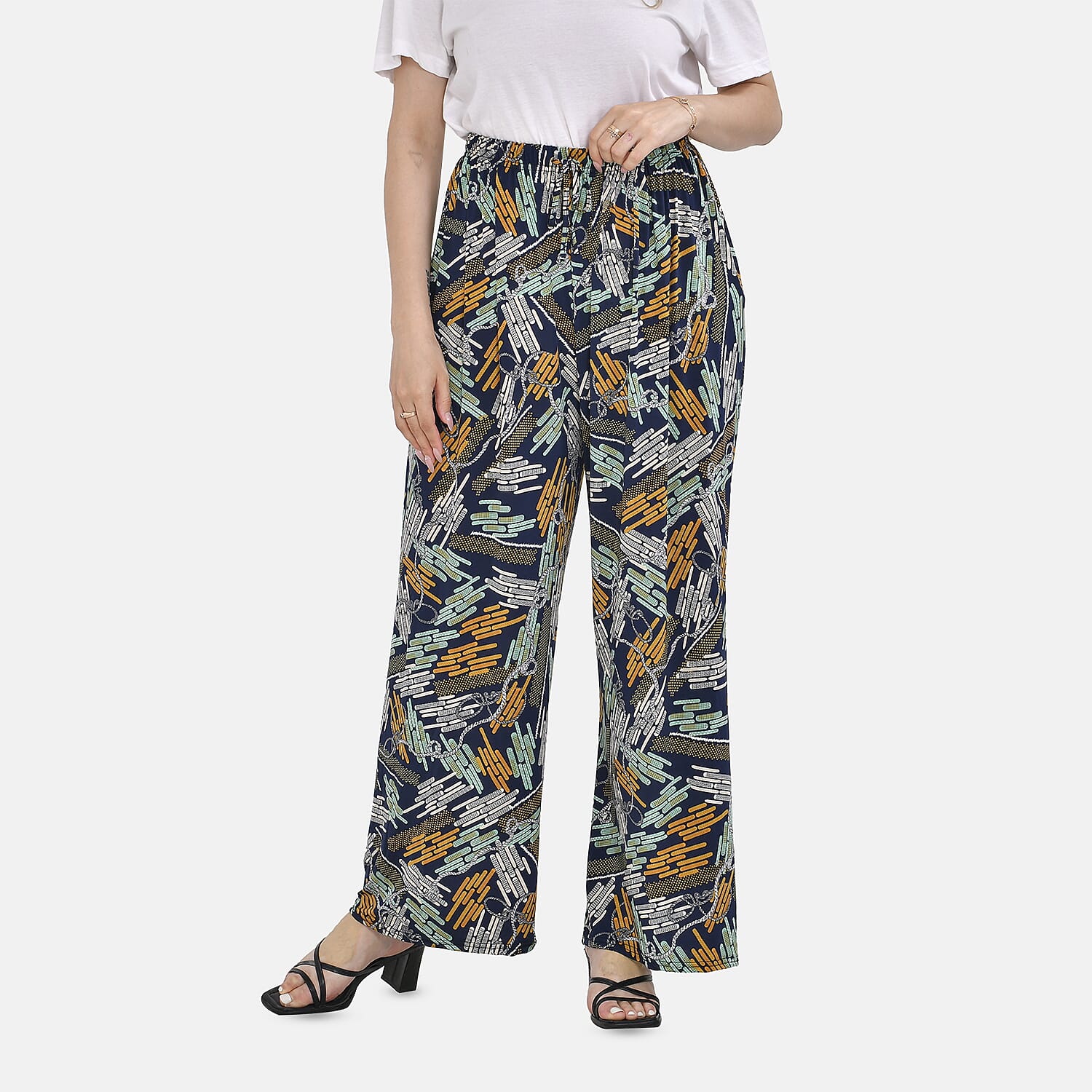 TAMSY Abstract Pattern Trousers 7725138 4