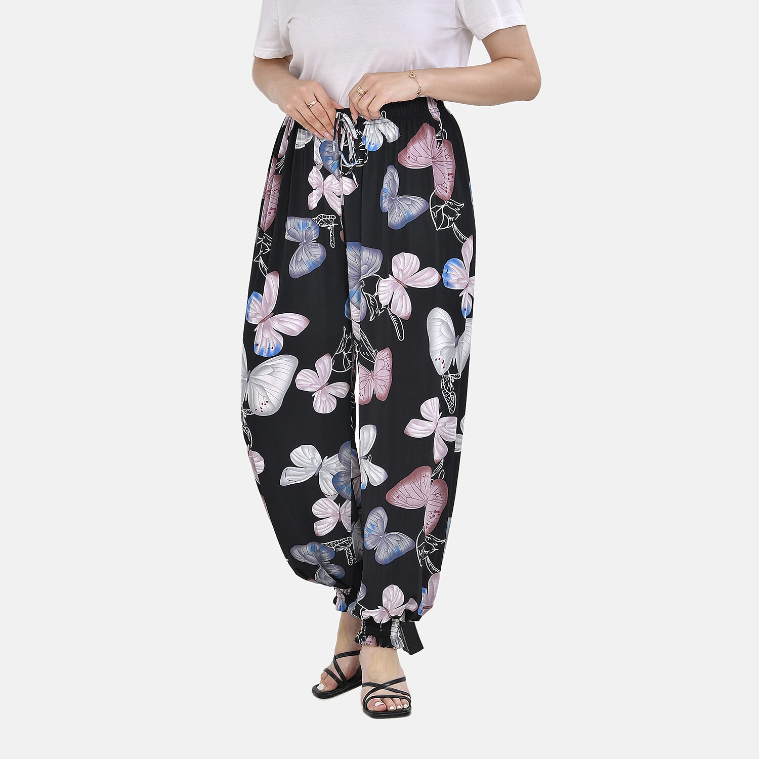 Tamsy Elastic-Waist Trouser 7725296 0