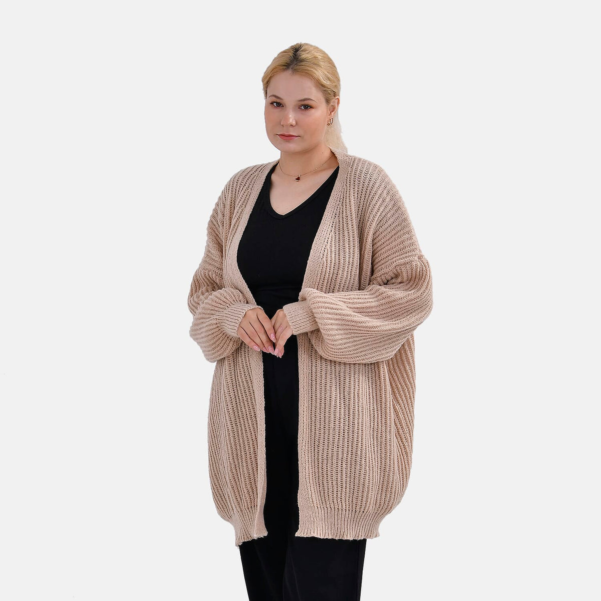 Tamsy Womens Plain Cardigan 7797810 4
