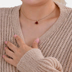 TAMSY Plain Cardigan (One Size) - Beige
