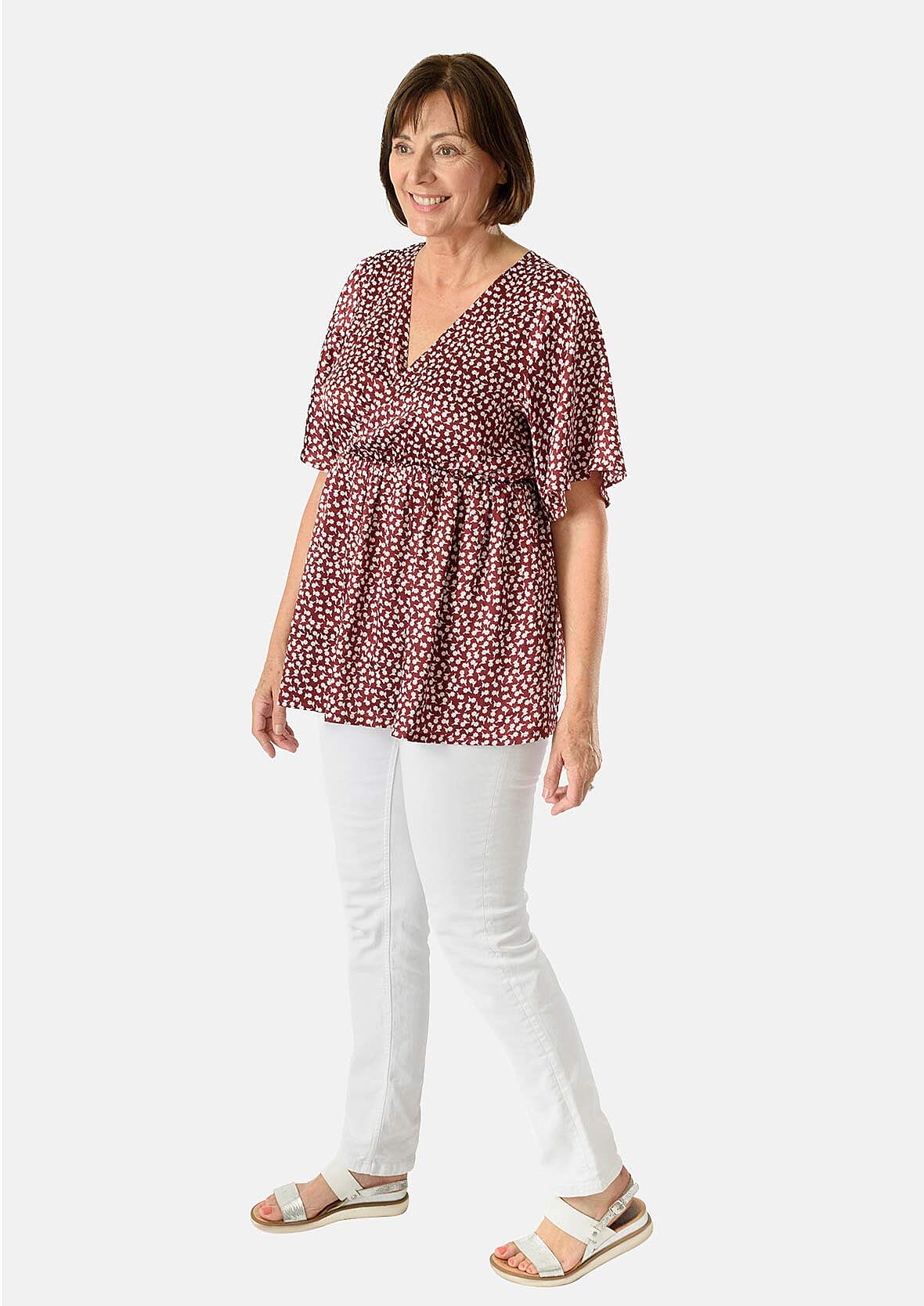 Tamsy V-neck wrap top 7565492 2