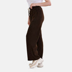 Tamsy Corduroy Trousers (Size L) - Brown