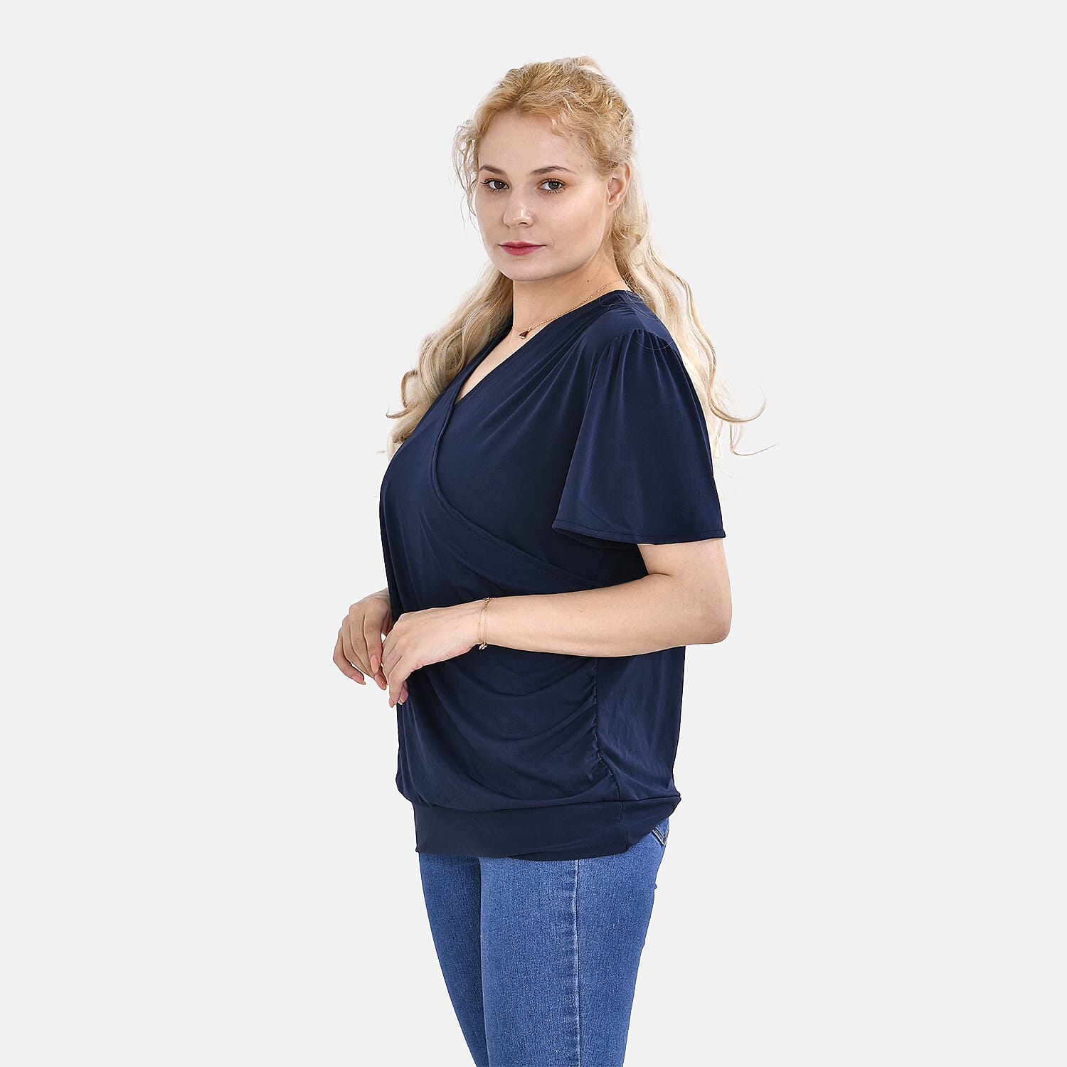 Tamsy V-Neck Ladies Top 7759169 3