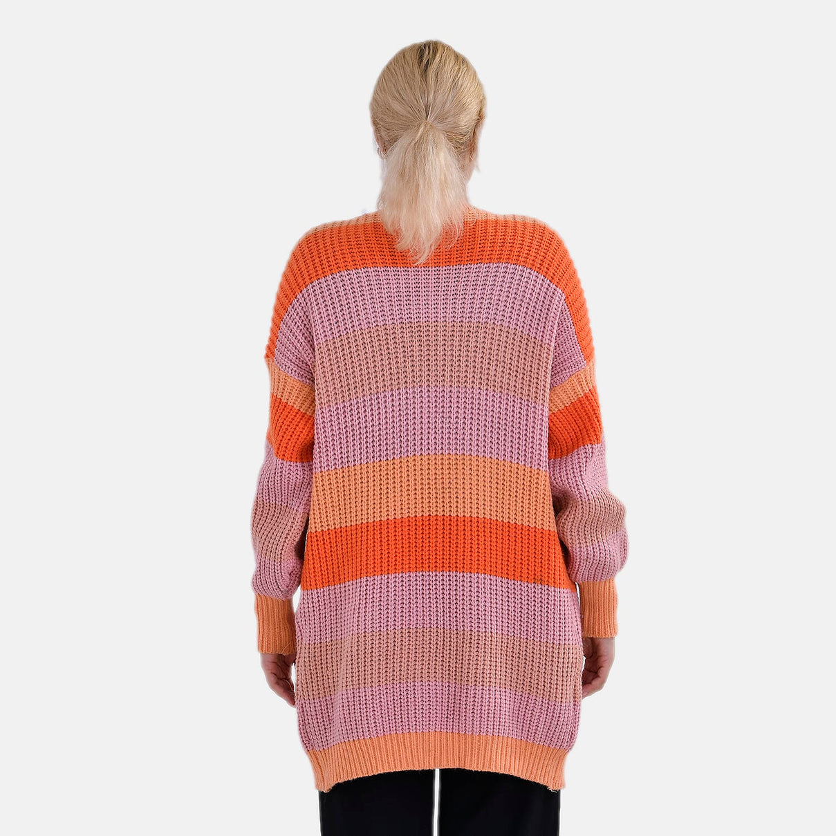 Tamsy Striped Cardigan Jacket 7789709 2