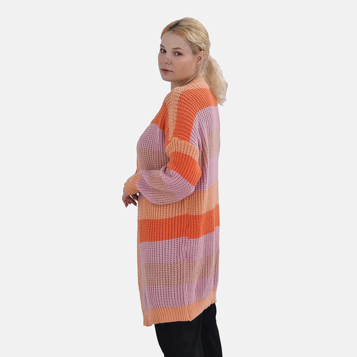 Tamsy Striped Cardigan Jacket 7789709 3