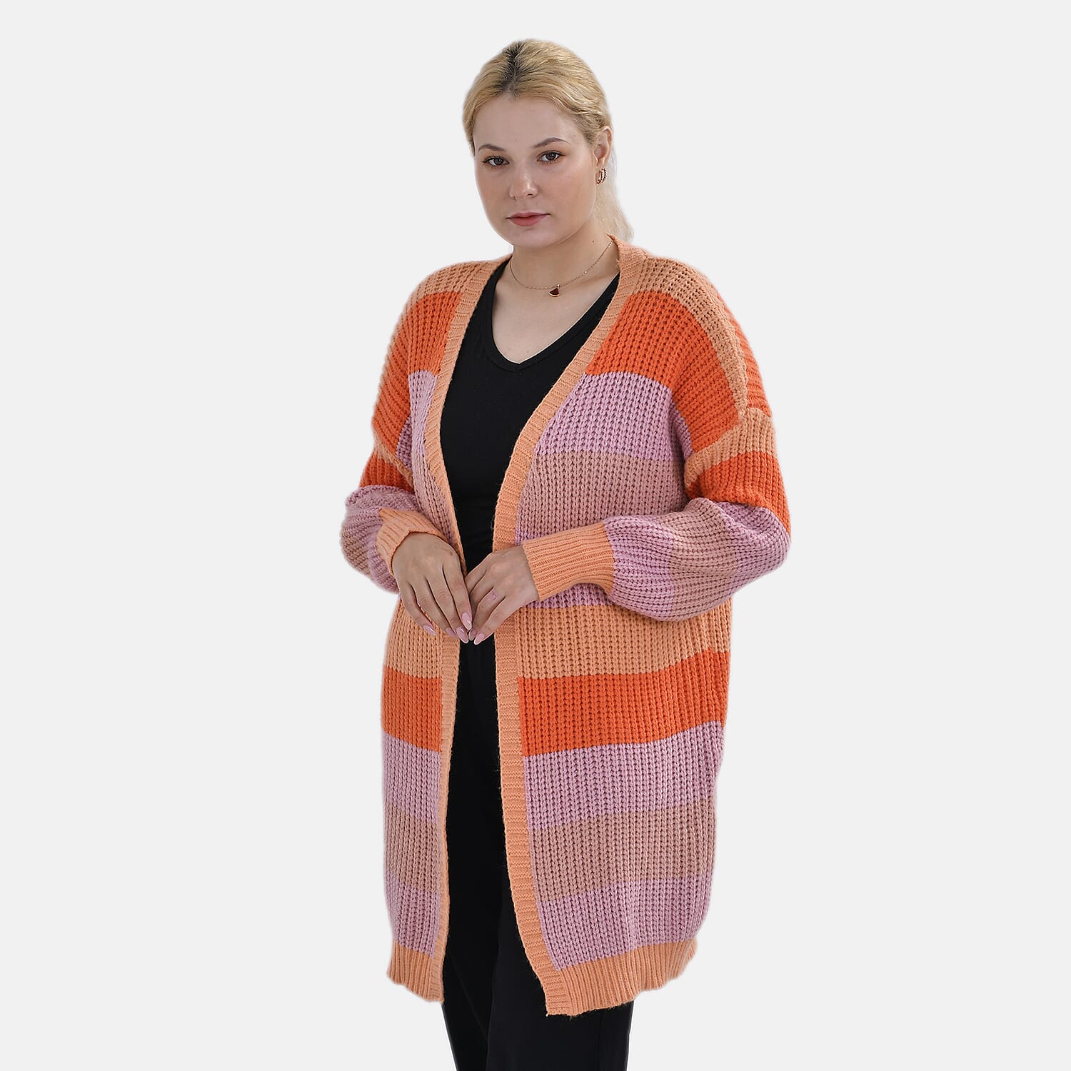 Tamsy Striped Cardigan Jacket 7789709 4