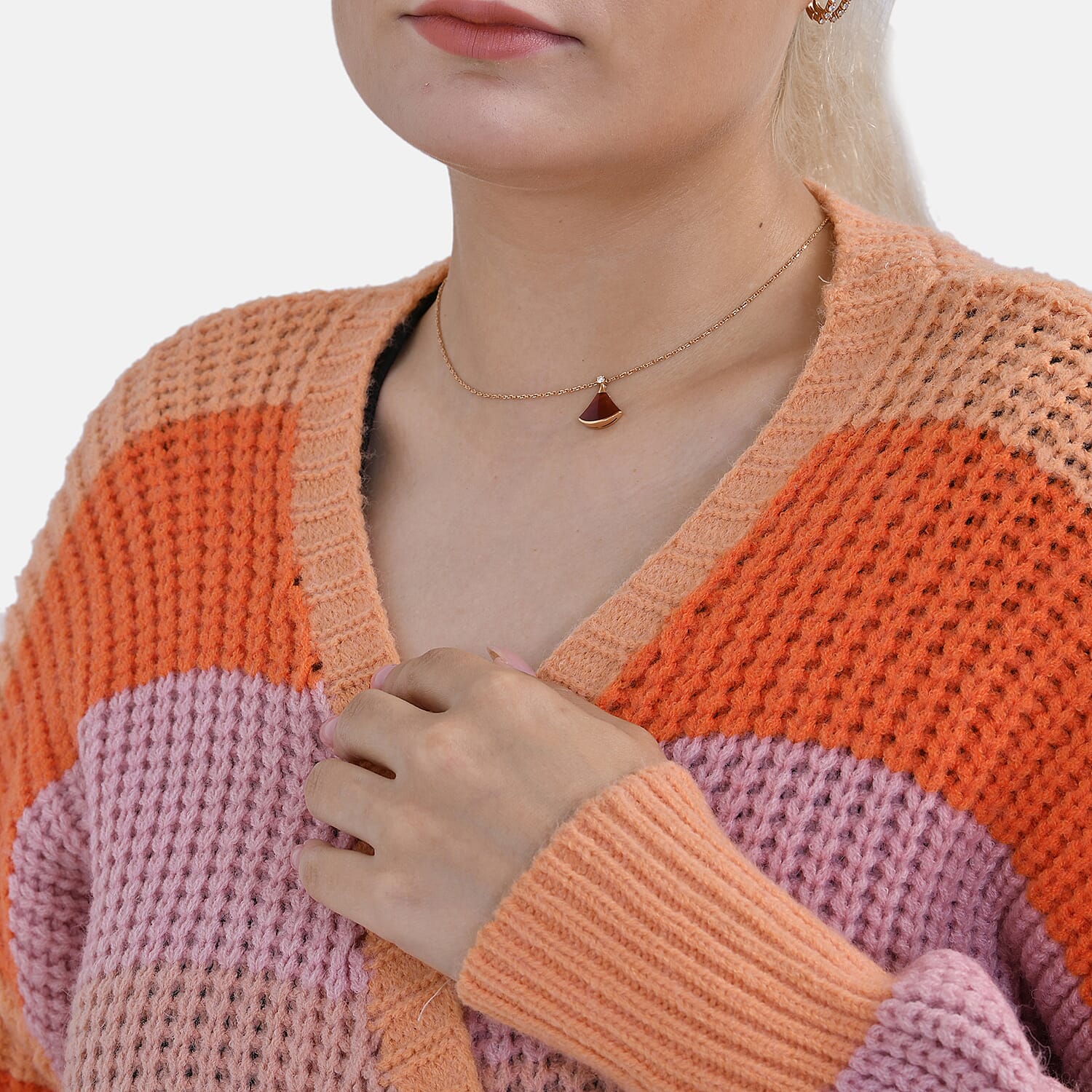 Tamsy Striped Cardigan Jacket 7789709 6